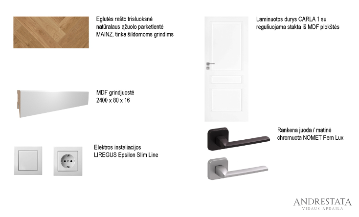 2 variantas - eglutės raštas